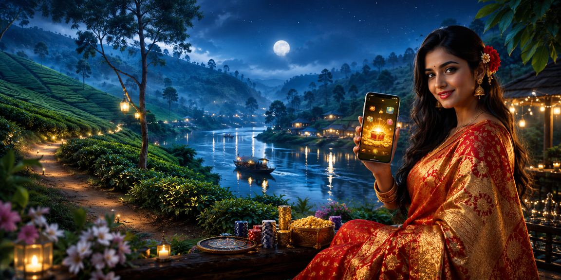রংপুরে মোবাইলে ক্যাসিনো খেলছেন শাড়ি পরিহিত বাংলাদেশি ব্যবহারকারী